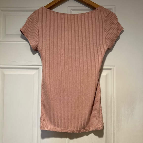 NEW! Reformation Bardot Top| Color Blush| Size S - Picture 6 of 6